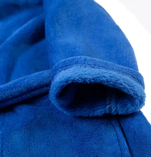 Vista 6 de Bata de baño suave con capucha de tiburón para niños y niñas, con capucha de animal