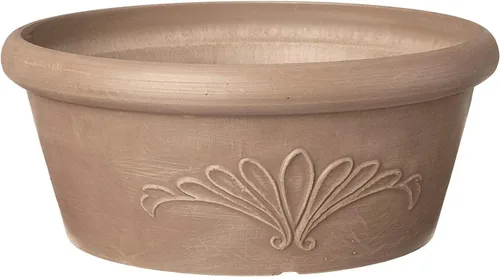 Vista 12 de Arcadia Garden Products PSW TA20C Bandeja Compuesta de Plástico/Piedra/Madera para Bulbos – Sin Orificio de Drenaje (Perforable), 8"x3", Chocolate