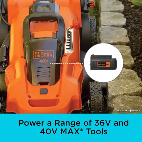 Vista 4 de Batería de ion de litio 40 V MAX, de Black & Decker