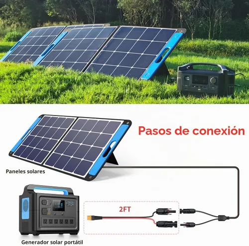Vista 6 de Cable solar ELFCULB XT60 10AWG 2FT para central eléctrica portátil Cable solar a XT60 con alambre de cobre estañado trenzado para RV, camping