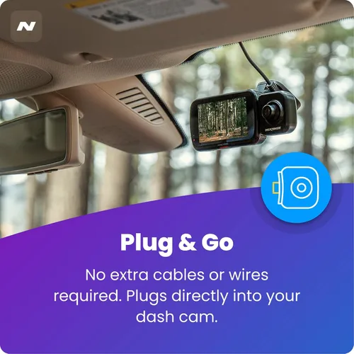 Vista 7 de Nextbase Dash Cam Add-On - Cámara exterior compatible con 322GW 422GW 522GW 622GW-Negro