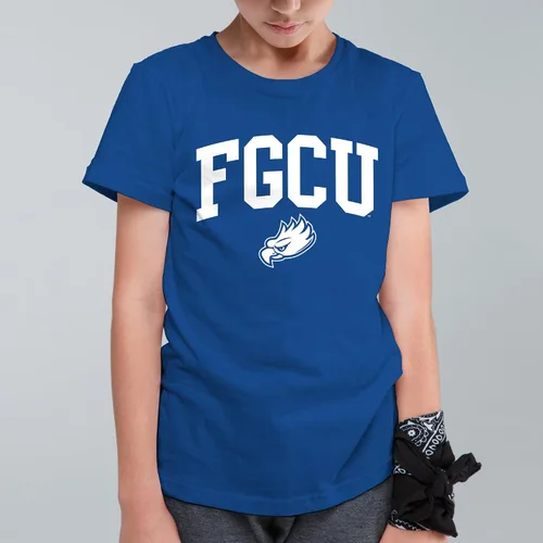 Vista 258 de NCAA Arch Logo, camiseta juvenil color del equipo, universidad - universidad