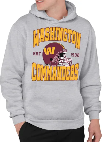 Vista 22 de Junk Food NFL Sudadera con Capucha Pullover Signature unisex para adultos. Ajuste Unisex Relajado.