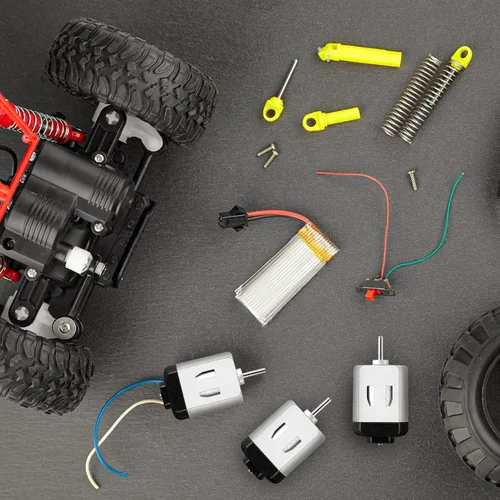 Vista 5 de Coume Paquete de 40 motores CC 1.5-3V 23000rpm Mini Hobby Motor eléctrico de alta velocidad para bricolaje Control remoto Juguete Experimentos