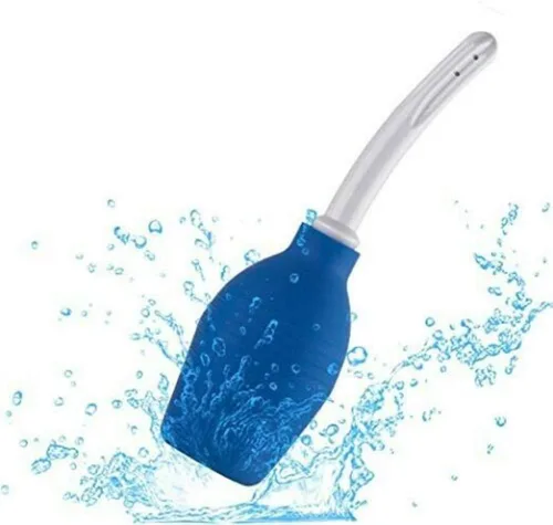Vista 5 de AnHua 1 unids Anal/Vaginal Enema Bulbo Ducha Colónica Irrigación Rectal Jeringa Limpiador (Bule)