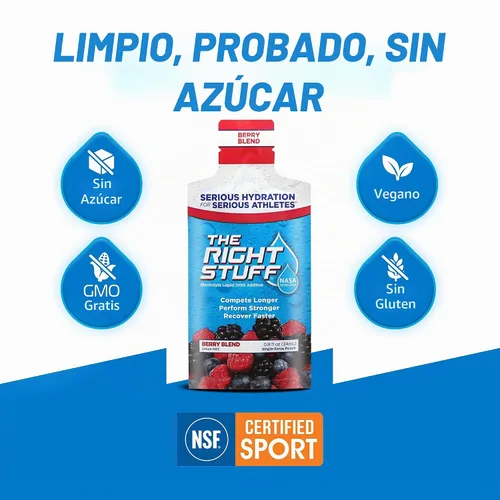 Vista 5 de The Right Stuff Aditivo para bebidas electrolíticas de la NASA Berry Blend