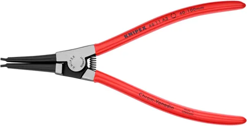 Vista 7 de KNIPEX 46 31 A12 Alicates para anillos de seguridad externos de 10-25mm 45° en ángulo, Multicolor