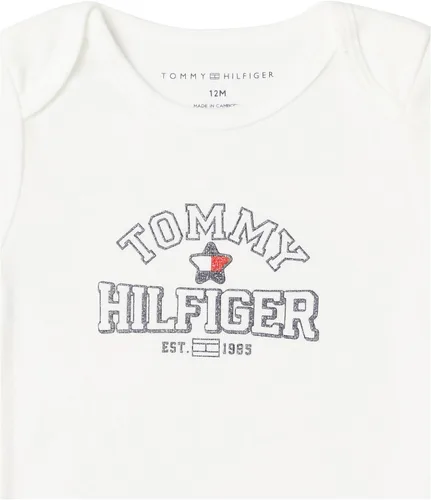 Vista 2 de Tommy Hilfiger Paquete de 4 mamelucos para niñas para bebé, 4