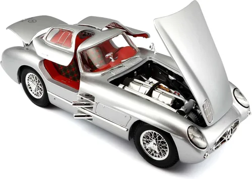 Vista 2 de Maisto Escala 1 18Mercedes-Benz 300SLR Coupe uhlenhaut Diecast Vehículo