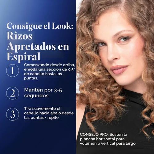 Vista 15 de Bio Ionic Twist - Juego de rizador y varita intercambiables 3 en 1, 1 mango con 3 barriles de cerámica intercambiables