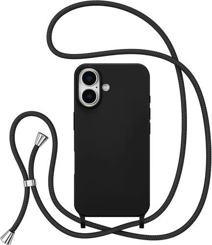 Vista 35 de ZTOFERA Funda para iPhone Air con correa, funda cruzada para teléfono con cordón ajustable para el cuello en los hombros, silicona suave a prueba