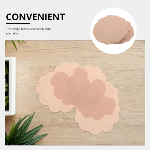 Vista 3 de ABOOFAN 30pcs Invisible Anti-Thigh Chafing Stickers, Skin Color Non-Woven Fabric Pads, Sweat-Proof Inner Thigh Anti-Friction Patch for Sports and