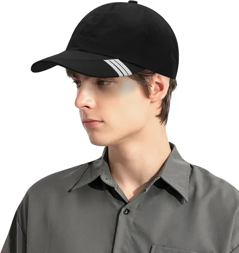 Vista 6 de Croogo Sombrero deportivo de secado rápido UPF 50+, gorra de béisbol bordada ligera para exteriores, protección UV, para hombres y mujeres