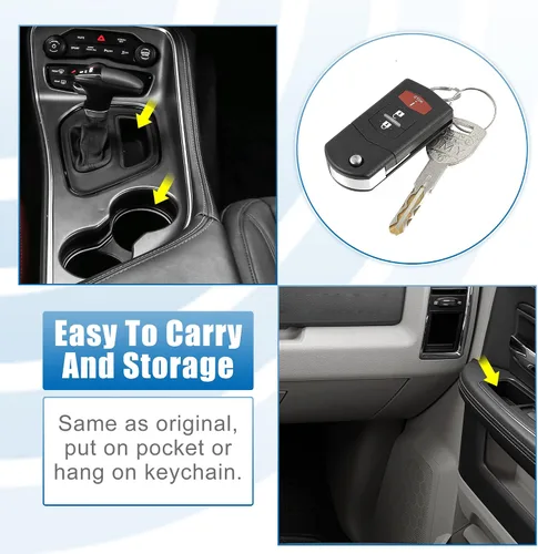 Vista 6 de X AUTOHAUX 3 botones Flip coche entrada sin llave control remoto reemplazo llavero proximidad Smart Fob BGBX1T478SKE125-01 para Mazda 5 2 CX-7 CX-9