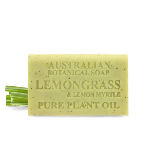 Vista 34 de Australian Botanical Soap Barra de jabón de lujo triple molida de coco con aceite de lima de 6.6 onzas, enriquecida con manteca de karité, cáscaras