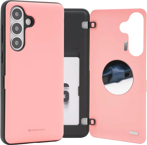 Vista 70 de GOOSPERY Funda tipo cartera para Samsung Galaxy S22 Ultra, [tarjetero] parachoques magnético de puerta con cierre automático, cubierta protectora