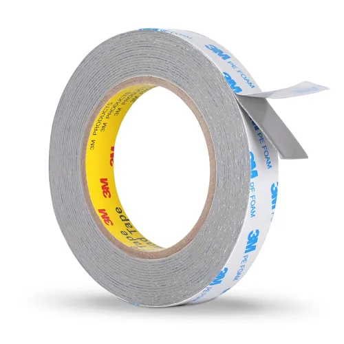 Vista 9 de 3M Cinta de espuma de doble cara de 0.39 pulgadas x 20 pies, extraíble, sin daños, cinta de pared de doble cara, cinta de montaje de espuma