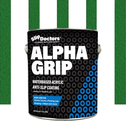 Vista 14 de Alpha Grip Pintura Antideslizante para Concreto y Asfalto – Revestimiento Antideslizante Ideal para Marcar Estacionamientos, Patios de Juegos y Negro