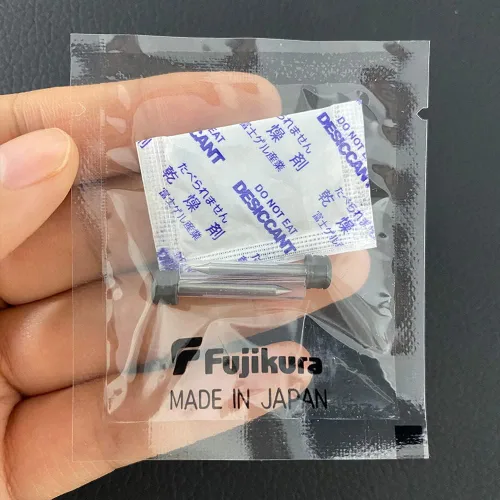 Vista 6 de 2 pares de electrodos para Fujikura FSM-50S 60S 70S 80S 70S+ 80S+70R Fibra empalmador de soldadura electrodo Rod hecho en Japón ELCT2-20A Electrodos