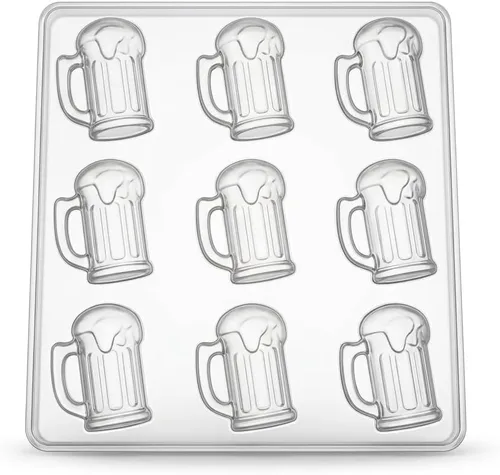 Vista 3 de Taza de cerveza pequeño molde de caramelo de chocolate 1228