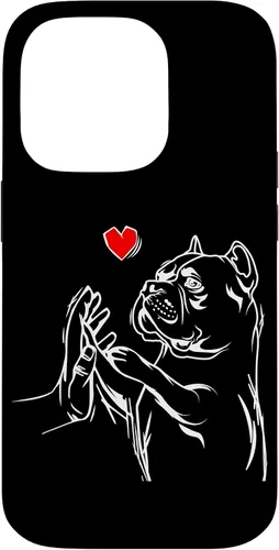 Vista 17 de American Bully Love Cute Pitbull Dog Mom Funny Girls Case for iPhone 17