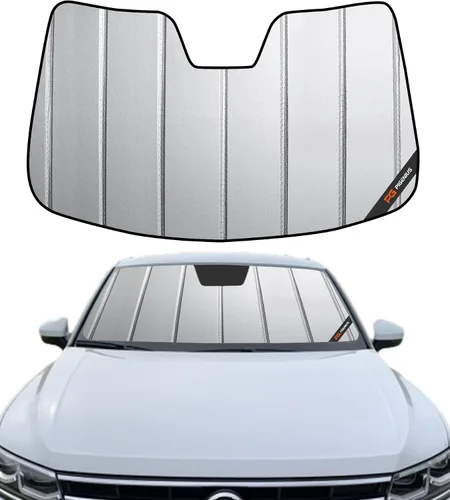 Vista 9 de Pigenius Parasol para parabrisas Volkswagen Tiguan 2009-2017, Tiguan Limited 2018 - Salvaguardia