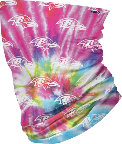 Vista 60 de FOCO NFL unisex-adult Nfl Team Logo Neck Gaiter Multiuse Mini impresión del color del equipo.