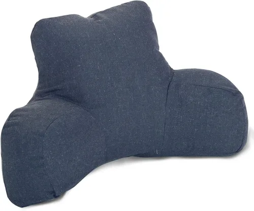 Vista 7 de Majestic Home Goods Wales - Almohada de lectura, color gris
