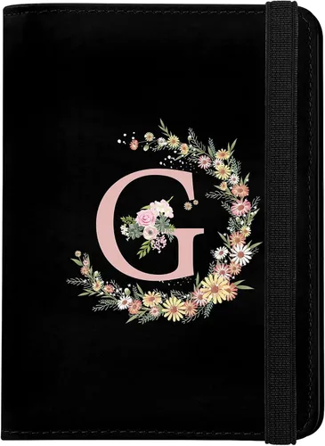 Vista 34 de Linda Funda para Pasaporte y Soporte Combo, Cubierta para Pasaporte con Bloqueo RFID, Compatible con Billetera para Hombres y Mujeres, Protector