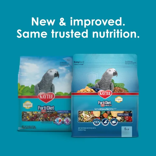 Vista 2 de Kaytee Forti-Diet Pro Health Feather Health - Comida para loros de 5 libras
