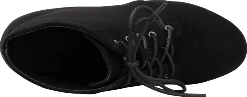 Vista 5 de Forever Link modelo Camille-86 - Botines con cordones y tacón grueso para mujer