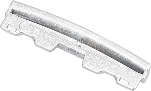 Vista 6 de X AUTOHAUX 2 unids fila delantera aire acondicionado salida de aire acondicionado pestaña clip reparación cromo plateado AC Vent Trim para BMW X5