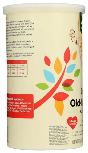 Vista 6 de 365 by Whole Foods Market - Avena Old Fashioned Rolled Oats, 18 onzas