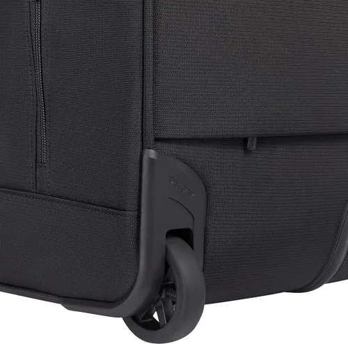 Vista 5 de DELSEY PARIS Helium DLX Softside - Maleta para debajo del asiento con 2 ruedas, Negro, Helium DLX Softside Equipaje Under-seater con 2 ruedas