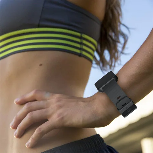 Vista 8 de Compatible con Garmin Forerunner 35 Watch, correa de silicona de repuesto para Garmin Forerunner 35/Forerunner 30 Smartwatch