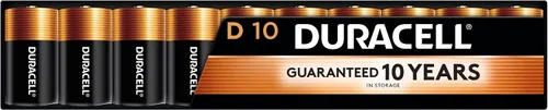 Vista 10 de Pilas alcalinas Duracell CopperTop, MN1300B4, D, Negro, 4, 1