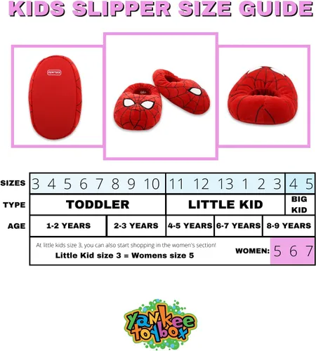 Vista 2 de Marvel Avengers - Pantuflas de felpa para niños pequeños