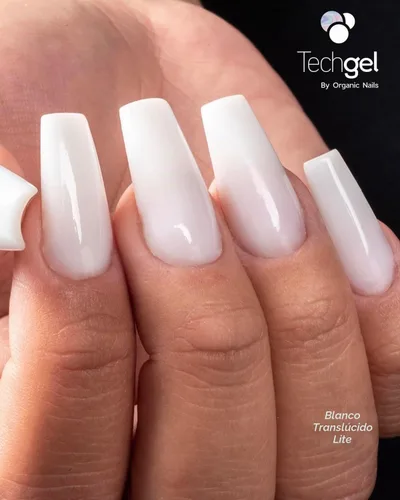 Vista 2 de Organic Nails Techgel Lite Blanco 60G / 2 oz