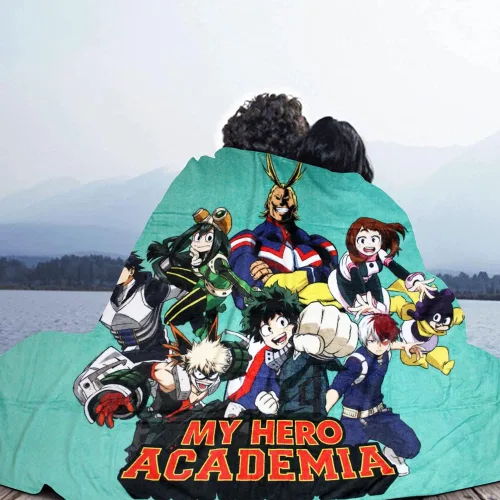 Vista 4 de My Hero Academia Class 1-A - Manta de forro polar de 45 x 60 pulgadas
