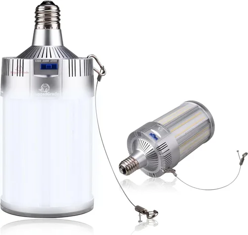 Vista 42 de RuggedGrade Bombilla LED de 12 W, base estándar E26, 1,400 lúmenes, 3000 K, 2700 K, repuesto para haluro metálico, HID o CFL, alta eficiencia, 130