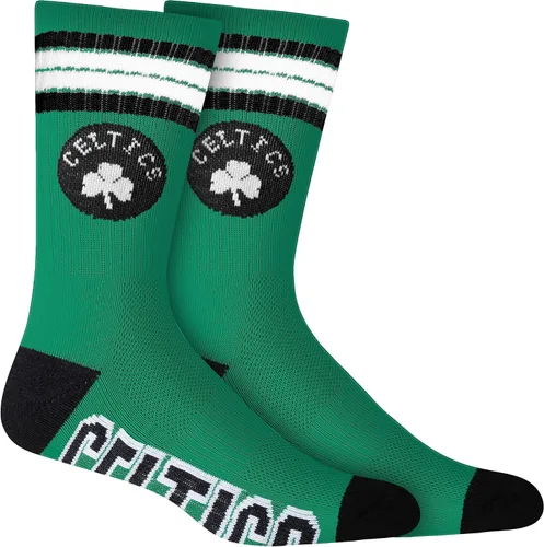 Vista 2 de Ultra Game Men's NBA Official Athletic Cushioned Secure Fit Team Crew Socks-3 Pack