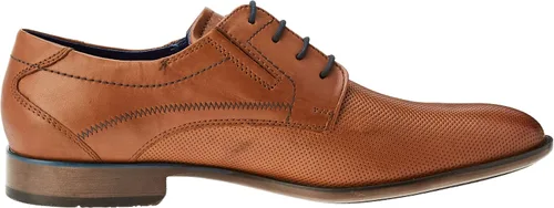 Vista 6 de Bugatti Derby con cordones para hombre, Marrón, 8.5