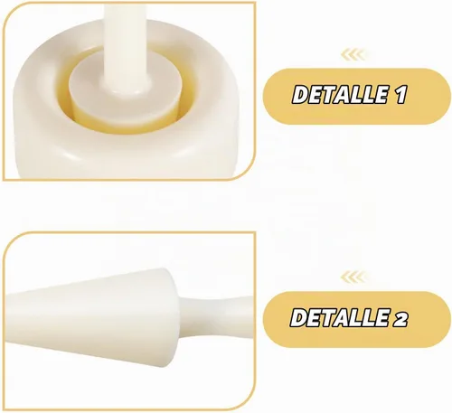 Vista 3 de UPKOCH Moldeador de cono de helado de cocina, rodillo de cono crujiente, kit de molde de cono de helado, máquina de rollos de huevos, 9.25 pulgadas