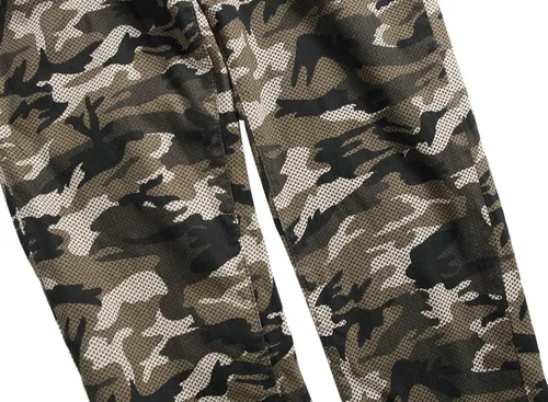 Vista 6 de DANT BULUN Pantalones deportivos de mezclilla ajustados elásticos para hombre