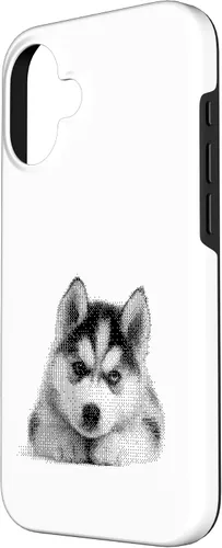 Vista 2 de Cute Siberian Husky for Dog Mom and Paw Parents Case for iPhone 16