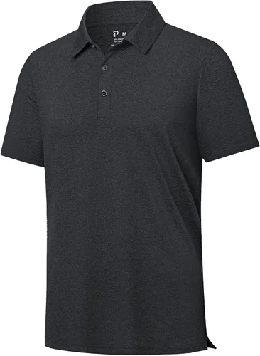 Vista 2 de Polu Camisas polo de golf de manga corta para hombre