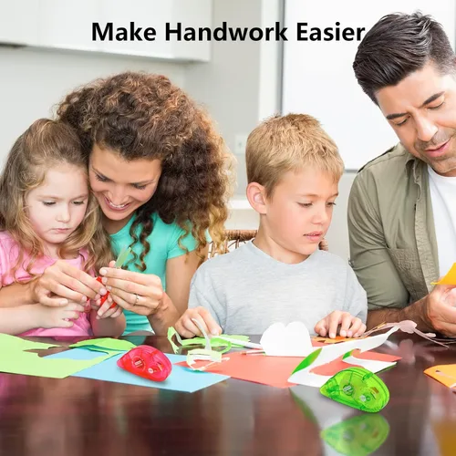 Vista 5 de Cinta adhesiva de doble cara, rodillo adhesivo para álbumes de recortes, para manualidades, tarjetas y álbumes de recortes, 0.3 x 360 pulgadas