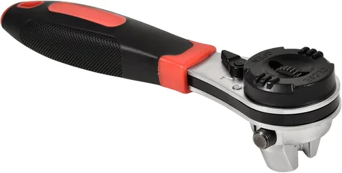Vista 7 de SaferCCTV - Llave de trinquete ajustable para tornillo de 0.27 a 0.86 pulgadas, llave universal multifuncional, llave ajustable de trinquete