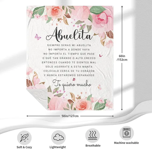 Vista 6 de Regalos de Navidad de Abuela en español, regalos de Abuelita, regalos para Abuela en Español, regalos de cumpleaños para Abuela, regalos de Abuelita
