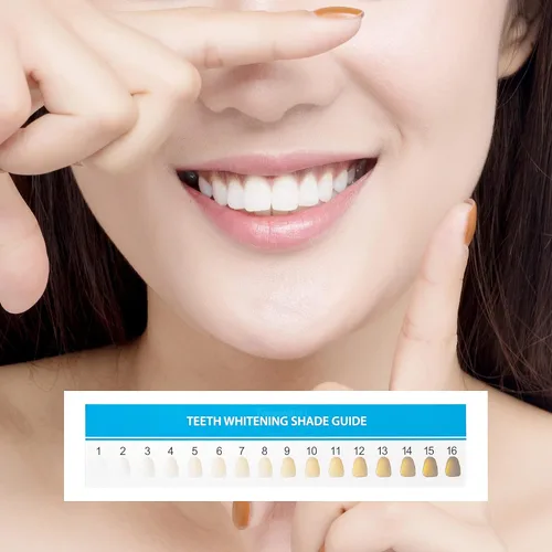 Vista 2 de Framendino, Paquete de 20 tablas de blanqueamiento dental para el cuidado bucal del hogar